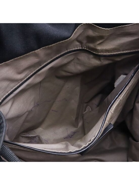 Bottega Veneta Intrecciato Backpack Nylon Leather Black main image 8
